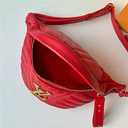 LOUIS VUITTON NEW WAVE BUMBAG WHITE RED - 5