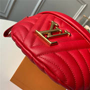 LOUIS VUITTON NEW WAVE BUMBAG WHITE RED - 3