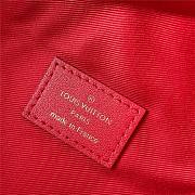 LOUIS VUITTON NEW WAVE BUMBAG WHITE RED - 2