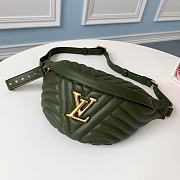 LOUIS VUITTON NEW WAVE BUMBAG WHITE GREEN - 1