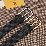 Forubags-2 Louis Vuitton belt with gold & silver hardware - 1