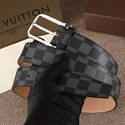 Forubags-2 Louis Vuitton belt with gold & silver hardware - 6