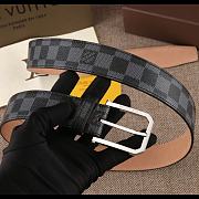 Forubags-2 Louis Vuitton belt with gold & silver hardware - 4