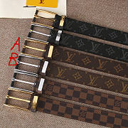 Kitlife Louis Vuitton belt with gold & silver hardware - 1