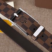 Forubags-7 Louis Vuitton belt with gold & silver hardware - 6