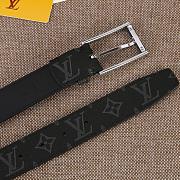 Forubags-8 Louis Vuitton belt with gold & silver hardware - 2