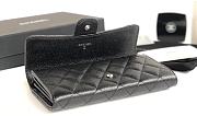Chanel Wallet Caviar With Silver Hardware - 6