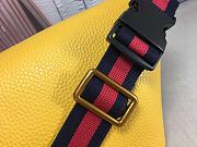 Forubags Gucci Yellow Leather With Print Belt Bag - 2