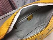 Forubags Gucci Yellow Leather With Print Belt Bag - 3