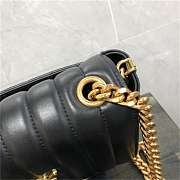 Forubags Vicky bag black lambskin leather 20.5*17*8CM - 3