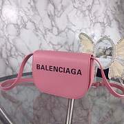 Forubags Balenciaga pink shoulder bag 22*16*6cm - 4