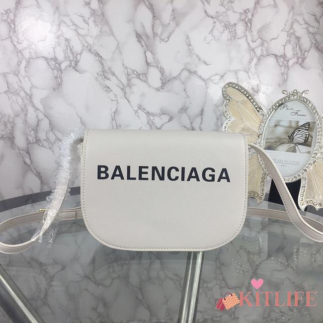 Forubags Balenciaga white shoulder bag 22*16*6cm - 1
