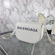 Forubags Balenciaga white shoulder bag 22*16*6cm - 5