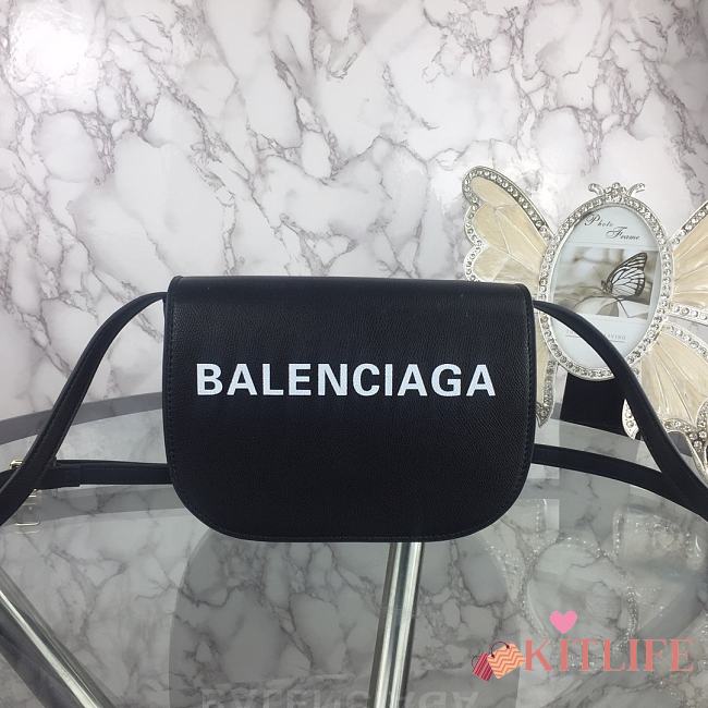 Forubags Balenciaga black shoulder bag 22*16*6cm - 1