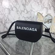 Forubags Balenciaga black shoulder bag 22*16*6cm - 4