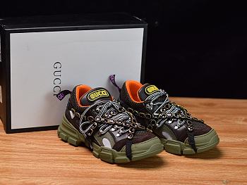 Gucci Flashtrek Trainers Green