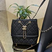 Forubags Chanel black Caviar calfskin bucket bag - 1