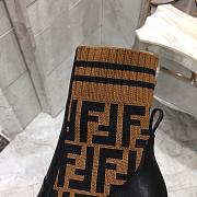 FENDI SHOES HEEL BOOTS 7CM - 6