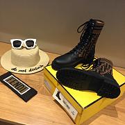 Kitlife Fendi Rockoko FF combat boots Boots - 3