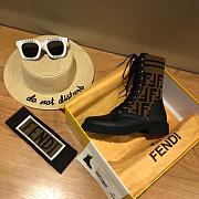 Kitlife Fendi Rockoko FF combat boots Boots - 4