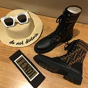 Kitlife Fendi Rockoko FF combat boots Boots - 5