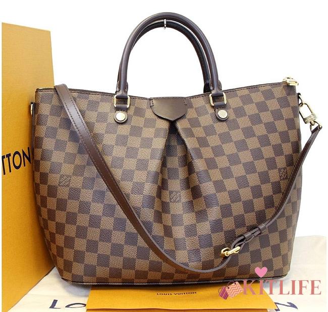Louis Vuitton Handbag Shoulder Bag Damier Ebene Siena GM N41547 - 1