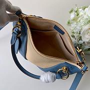 LOUIS VUITTON V TOTE BB Blue M44419 - 4