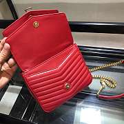 SAINT LAURENT SULPICE SMALL IN MATELASSÉ LAMBSKIN MONOGRAM BAG - 6