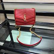 SAINT LAURENT SULPICE SMALL IN MATELASSÉ LAMBSKIN MONOGRAM BAG - 3