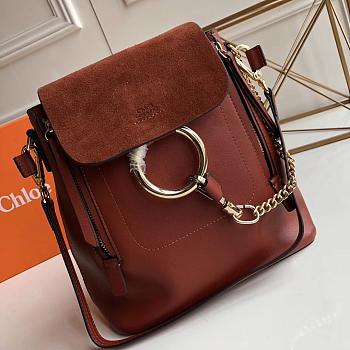 Forubags Chloe Faye backpack in brown 22*25*13cm