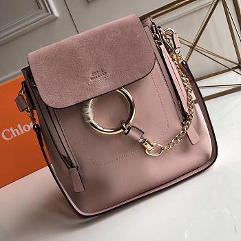 Forubags Chloe Faye Backpack In Pink 22*25*13cm