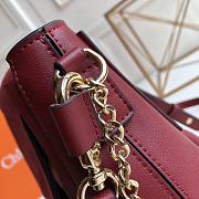 Forubags Chloe Faye Backpack In Burgundy 22*25*13cm - 4