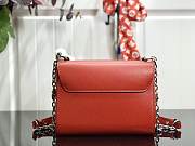 LOUIS VUITTON TWIST PM RED 19.0 X 15.0 X 9.0 Cm - 6