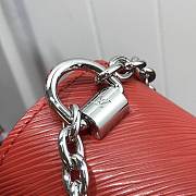 LOUIS VUITTON TWIST MM RED 23.0 X 17.0 X 9.5 Cm - 4
