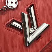  LOUIS VUITTON TWIST MM RED 23.0 X 17.0 X 9.5 Cm - 3
