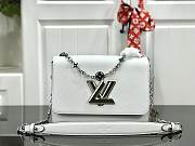 LOUIS VUITTON TWIST MM WHITE 23.0 X 17.0 X 9.5 Cm - 1