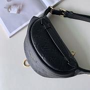 LOUIS VUITTON BLACK BUMBAG 37*14*13CM - 6
