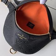 LOUIS VUITTON BLACK BUMBAG 37*14*13CM - 5