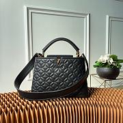 FORUBAGS LOUIS VUITTON CAPUCINES BB BLACK - 1