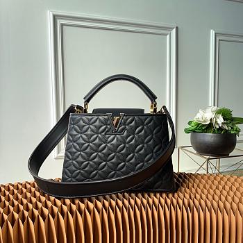 FORUBAGS LOUIS VUITTON CAPUCINES BB BLACK