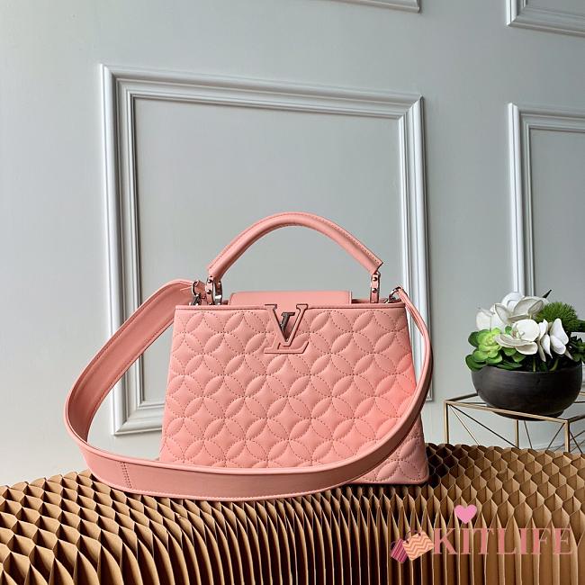 FORUBAGS LOUIS VUITTON CAPUCINES BB PINK - 1