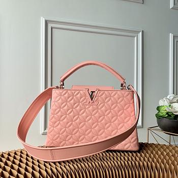 FORUBAGS LOUIS VUITTON CAPUCINES PM PINK