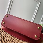 FORUBAGS LOUIS VUITTON CAPUCINES BB RED - 2