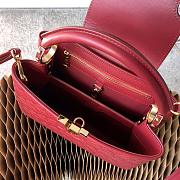 FORUBAGS LOUIS VUITTON CAPUCINES BB RED - 3