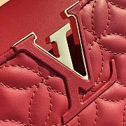 FORUBAGS LOUIS VUITTON CAPUCINES BB RED - 6