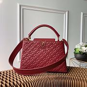 FORUBAGS LOUIS VUITTON CAPUCINES PM RED - 1