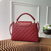 FORUBAGS LOUIS VUITTON CAPUCINES PM RED - 4