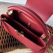 FORUBAGS LOUIS VUITTON CAPUCINES PM RED - 5