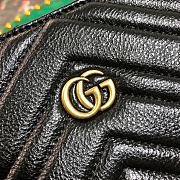 Gucci GG Marmont matelassé medium shoulder bag Style ‎524592 0OLBT 1000 - 4