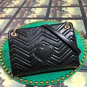 Gucci GG Marmont matelassé medium shoulder bag Style ‎524592 0OLBT 1000 - 2